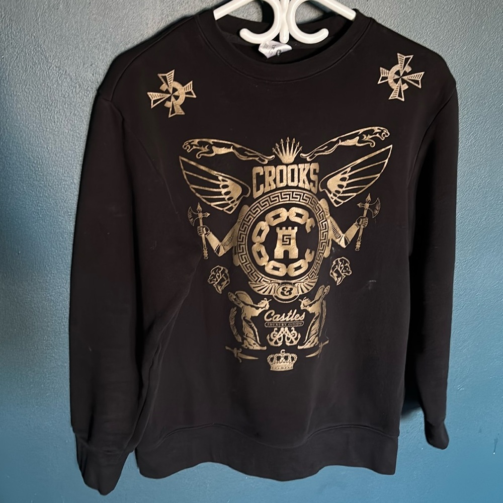 Crooks & Castles Men’s Crewneck Sweatshirt Size Medium